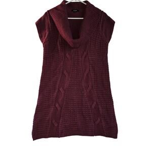 Express Sweater Dress Maroon Women's Size L